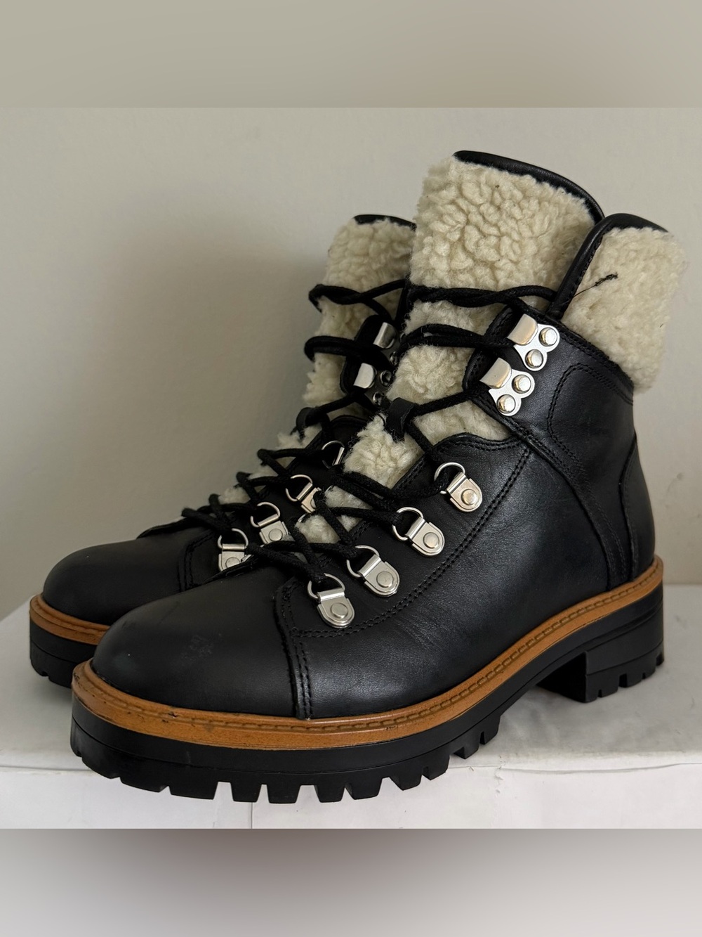 Marc Fisher Women Boots MFISABEL 7 M Black New